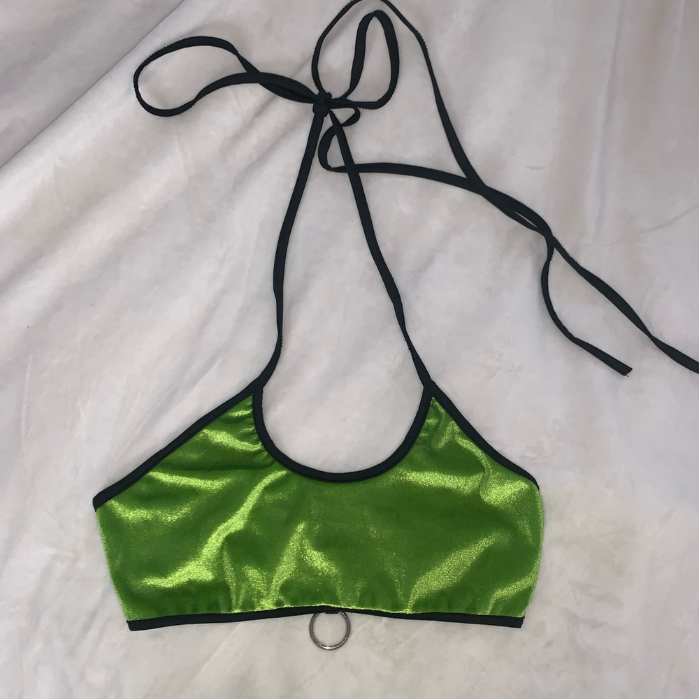 Velvet Halter Top Y2K